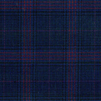 Blue W/Raspberry Check