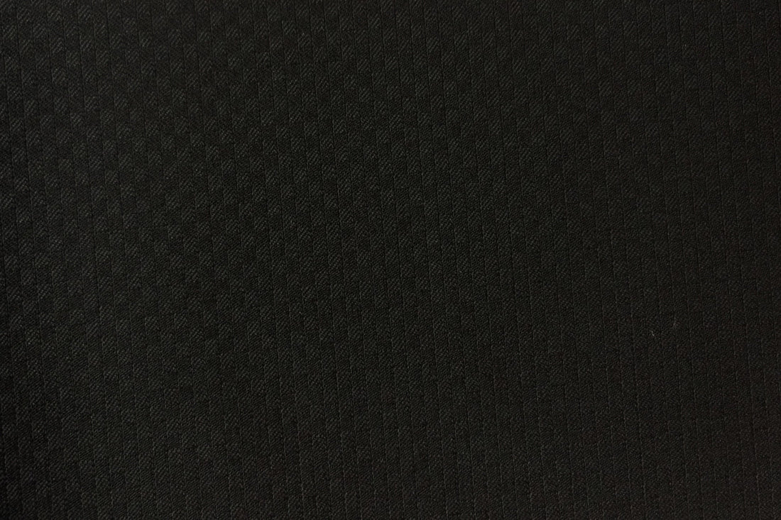 Black Self Patterned