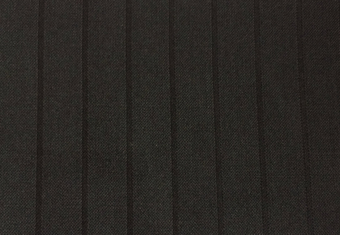Black Self Stripe