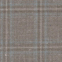 Tan W/Blue Windowpane