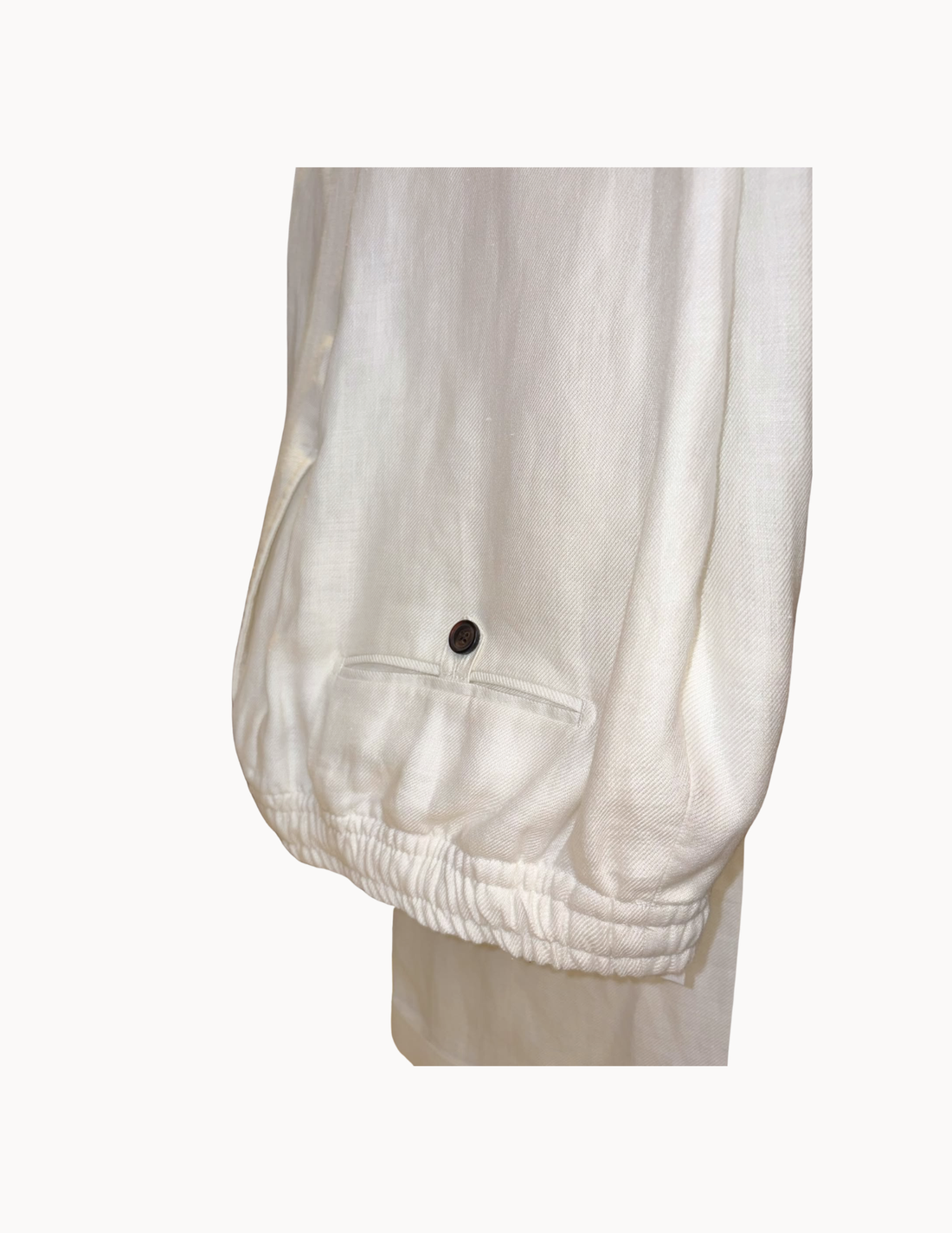 Marzoni 100% Linen Drawstring Leisure Chino