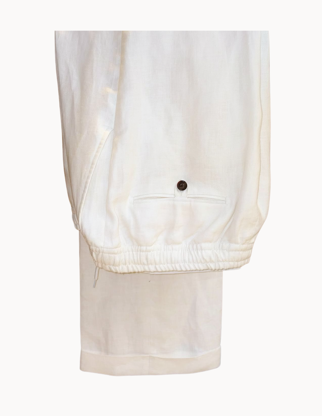 Marzoni 100% Linen Drawstring Leisure Chino