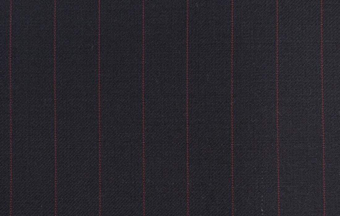 Navy W/Red Stripe