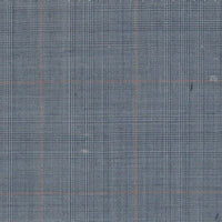 Light Blue W/Coral Check