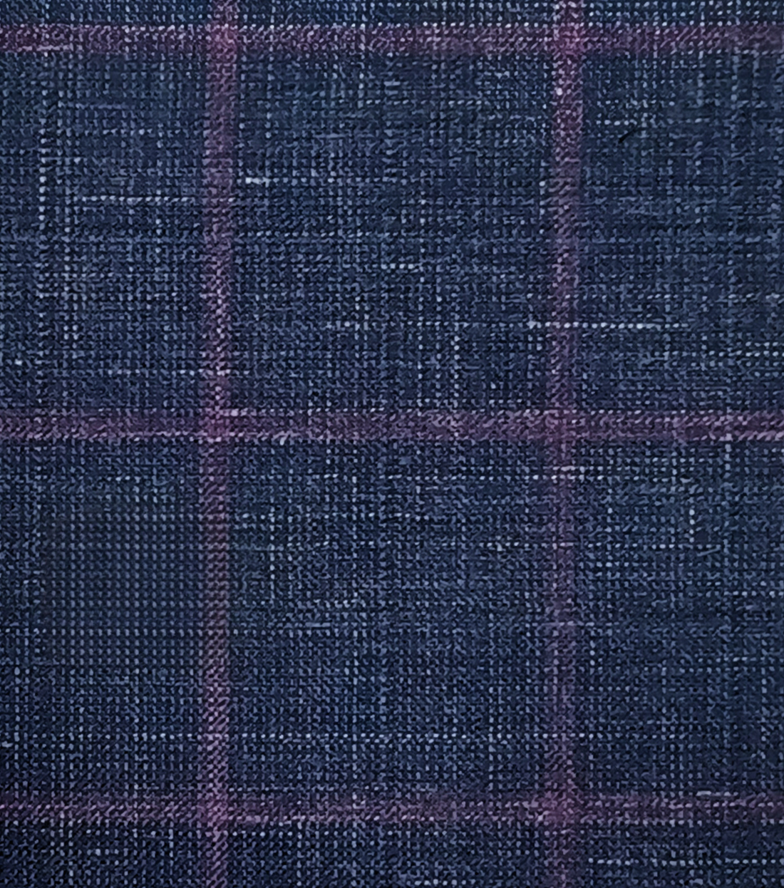 Navy W/Lavender Pink Check