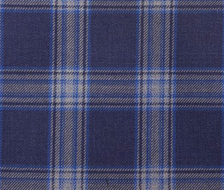 Royal Blue Check