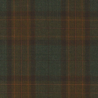 Olive W/Brown Check