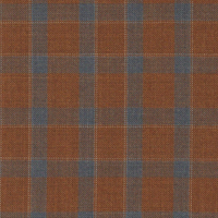 Brick Brown W/Blue Windowpane