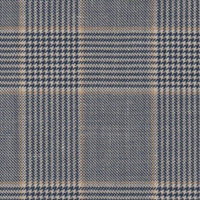 Light Grey W/Tan Check