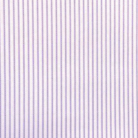 White W/Purple Pinstripe