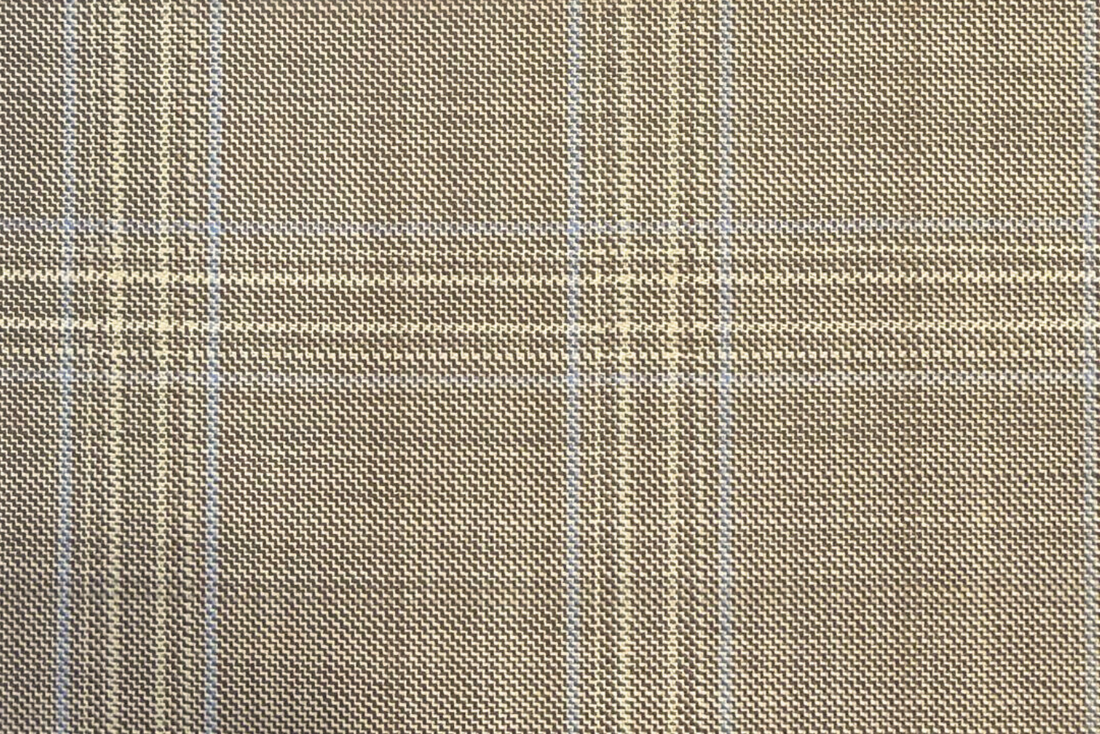 Light Khaki Check