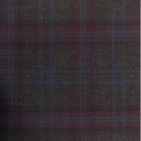 Medium Grey W/Purple & Blue Check