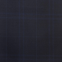 Navy W/Blue Windowpane