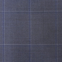 Medium Blue Windowpane
