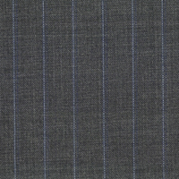 Grey W/Blue Stripe