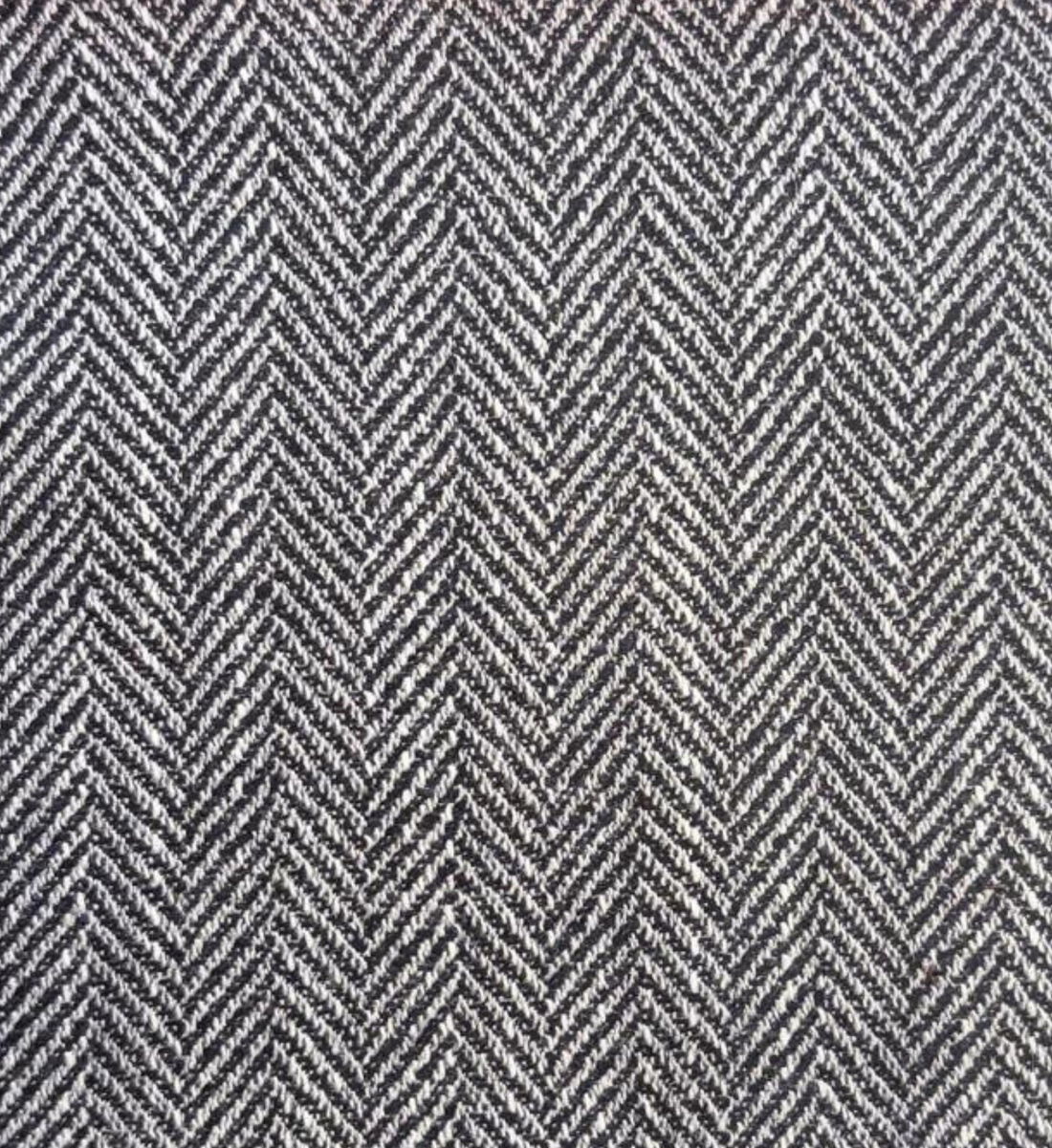 Black & White Herringbone