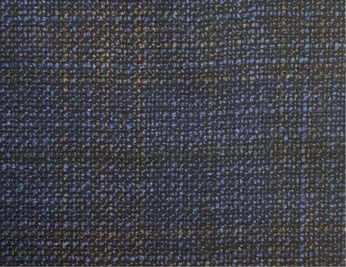 Navy W/Brown WIndowpane