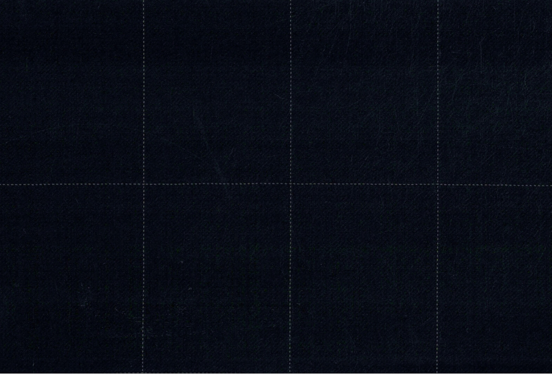 Dark Navy Windowpane