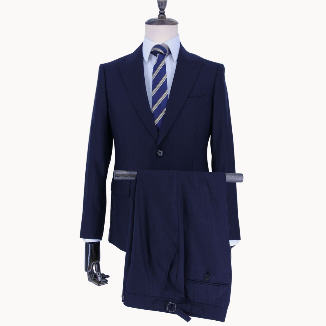 Self Stripe Suit