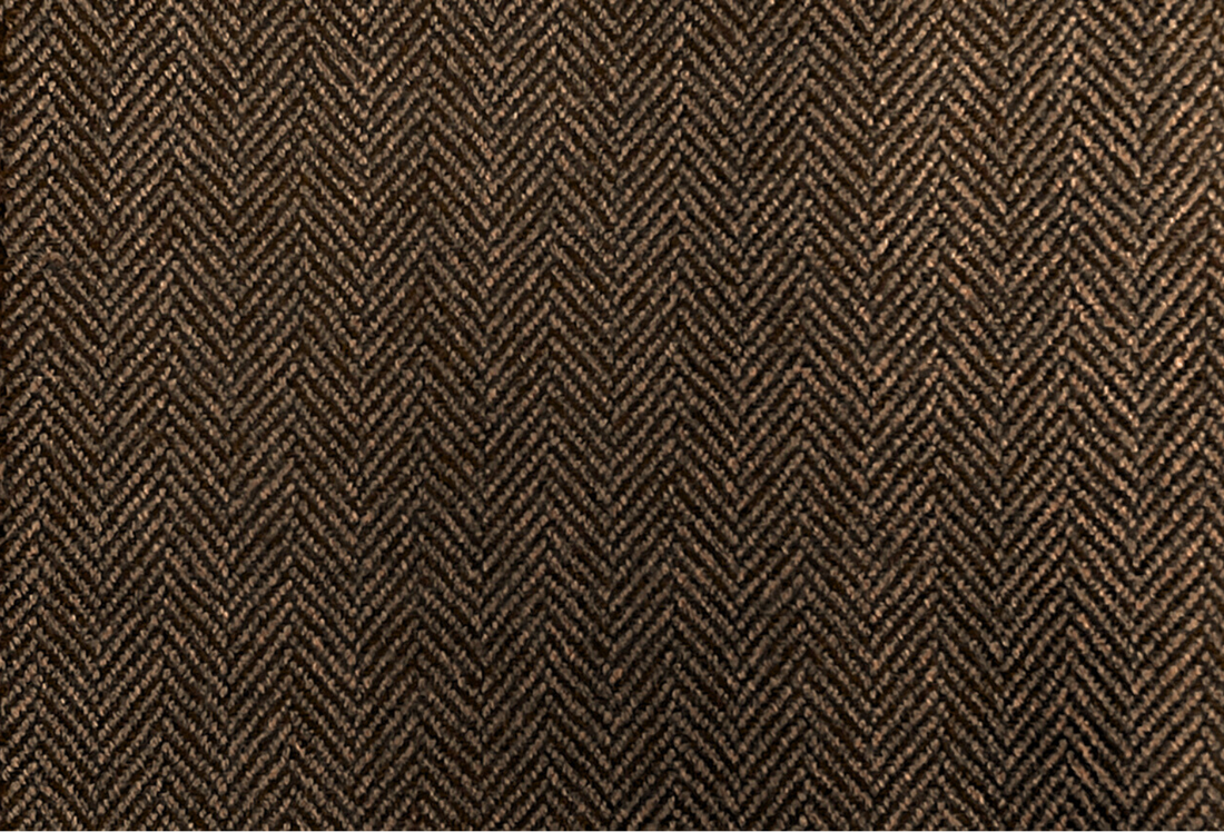 Medium Brown Herringbone