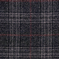 Medium Grey W/Red Check