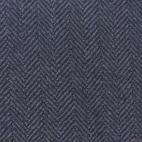 Medium Blue Herringbone