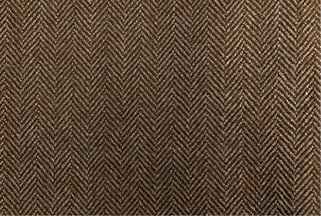 Brown Herringbone