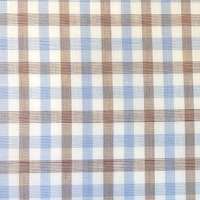 Sky Blue W/Brown Check