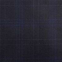Dark Navy W/Blue Check