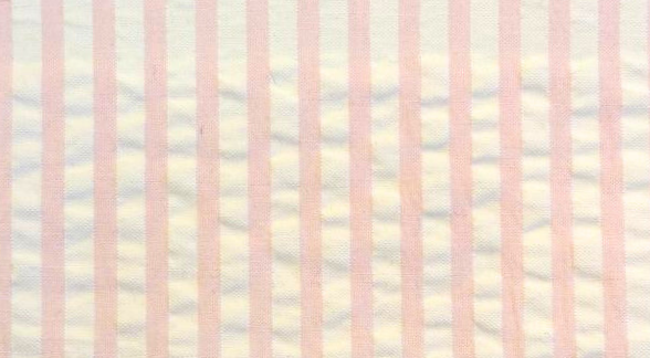 White W/Pink Stripe