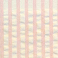 White W/Pink Stripe