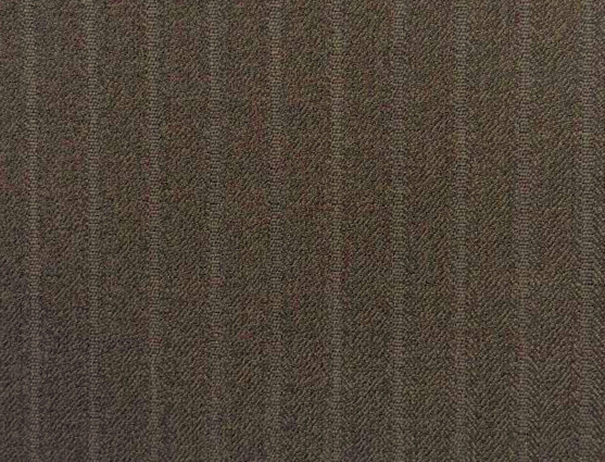 Brown Twill W/Fancy Stripes