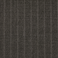 Dark Grey Twill W/Fancy Stripes